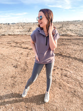 Load image into Gallery viewer, Hub's Has To Have Cap Sleeve Workout Hoodie