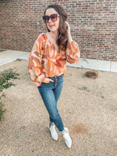 Load image into Gallery viewer, The Krissy Long Sleeve Blouse In Clay