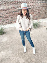 Load image into Gallery viewer, The Maxine Bohemian Poncho Sweater