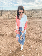 Load image into Gallery viewer, The Sunday Brunch Two Toned Button Up