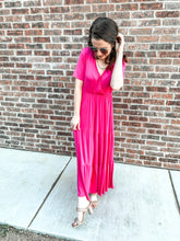 Load image into Gallery viewer, The Whitney Rose Pink Maxi Dress