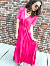 Load image into Gallery viewer, The Whitney Rose Pink Maxi Dress