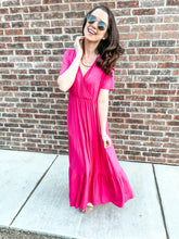 Load image into Gallery viewer, The Whitney Rose Pink Maxi Dress