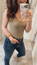 Load image into Gallery viewer, The Basics Bodysuit In Light Mocha