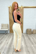 Load image into Gallery viewer, Alice High Rise Over Dyed 90's Straight Jeans in Light Khaki