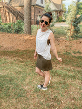 Load image into Gallery viewer, Hitting The Links Skort In Olive