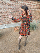 Load image into Gallery viewer, The Amelia Long Sleeve Floral Dress