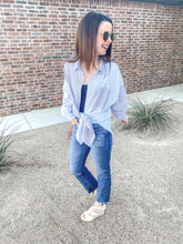 Load image into Gallery viewer, The Bryn Striped Button Down