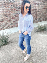 Load image into Gallery viewer, The Bryn Striped Button Down