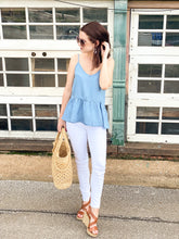 Load image into Gallery viewer, The Nicci Denim Tank