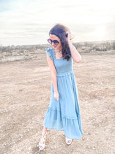 Load image into Gallery viewer, The Edith Smocked Ruffled Dress