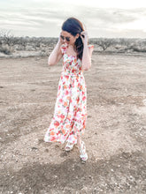 Load image into Gallery viewer, The Fancy Floral Edith Smocked Ruffled Dress