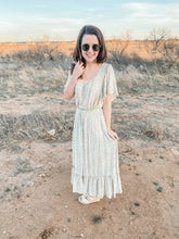 Load image into Gallery viewer, The Tyra Smocked Top With Flutter Sleeve