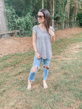 Load image into Gallery viewer, Hot Shot Striped Top