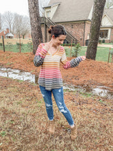 Load image into Gallery viewer, The Laramie Stripe Tee