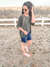 Load image into Gallery viewer, The Riley Mineral Washed Oversized Top