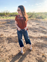 Load image into Gallery viewer, The Naomi Embroidered Top