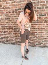 Load image into Gallery viewer, Just Like Riding a Bike - Bike shorts Charcoal