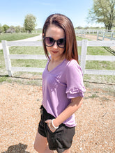 Load image into Gallery viewer, Linen & Love Shorts- Black