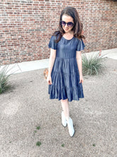 Load image into Gallery viewer, The Cam Chambray Dress