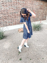 Load image into Gallery viewer, The Cam Chambray Dress