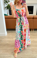 Load image into Gallery viewer, Tina Mixed Print Date Night Dress