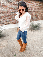 Load image into Gallery viewer, Sweetly Your's Swiss Dot Top