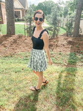 Load image into Gallery viewer, The Reese Skort- Green Plaid