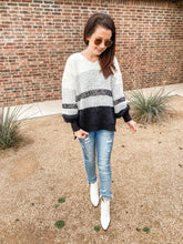 Load image into Gallery viewer, It Might Be Love Color Block Sweater