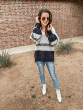 Load image into Gallery viewer, It Might Be Love Color Block Sweater