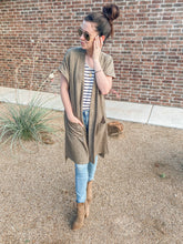 Load image into Gallery viewer, The Terri Olive Cardigan