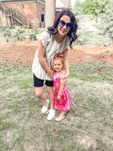 Load image into Gallery viewer, Hi-Rise Black Cuffed Bermuda Shorts