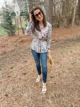 Load image into Gallery viewer, The Lizzie Floral Top