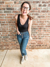 Load image into Gallery viewer, The Basics Bodysuit In Black