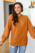 Load image into Gallery viewer, In Warm Arms Sweater in Rust