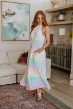 Load image into Gallery viewer, The Ariel Iridescent Maxi Dress