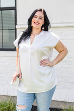 Load image into Gallery viewer, Isn't It Ironic Top In White