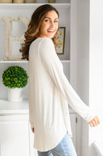 Load image into Gallery viewer, It's Your Move V Neck Long Sleeve Top In Ivory