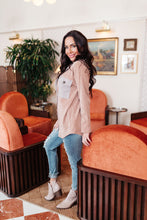Load image into Gallery viewer, Ivy League Boyfriend Shacket In Taupe