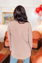 Load image into Gallery viewer, Ivy League Boyfriend Shacket In Taupe