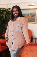 Load image into Gallery viewer, Ivy League Boyfriend Shacket In Taupe