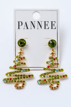 Load image into Gallery viewer, Jazz It Up Christmas Tree Earrings