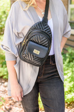 Load image into Gallery viewer, Jordie Black Sling Bag
