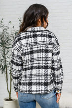 Load image into Gallery viewer, Kate Plaid Jacket in Black & White