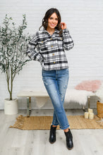 Load image into Gallery viewer, Kate Plaid Jacket in Black & White