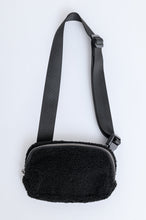 Load image into Gallery viewer, Keeping Up Sherpa Side Bag in Black