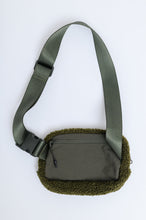 Load image into Gallery viewer, Keeping Up Sherpa Side Bag in Green