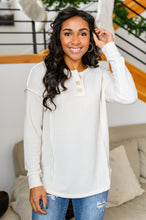 Load image into Gallery viewer, Lean Into Something Cozy Waffle Knit Top