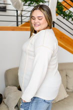 Load image into Gallery viewer, Lean Into Something Cozy Waffle Knit Top