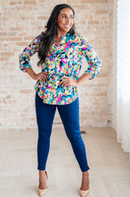 Load image into Gallery viewer, Isn't She Lovely Top In Neon Floral